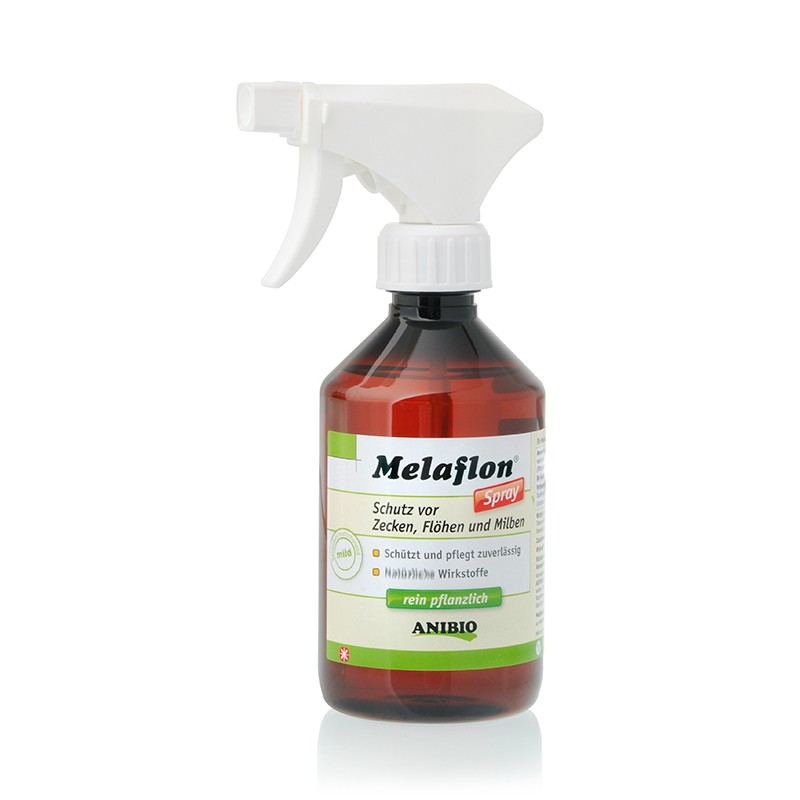 Anibio Melaflon Spray Antiparasitario Natural para Perros y Gatos