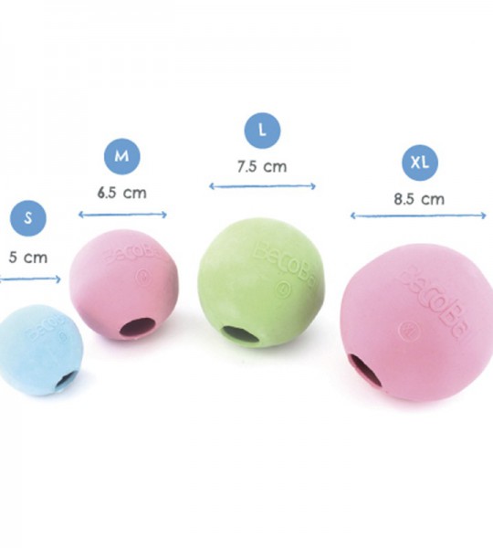 Beco Ball Pelota de Goma Natural para Perros