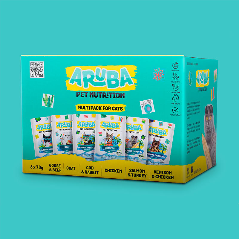 Aruba Bio Multipack Sobres Gato