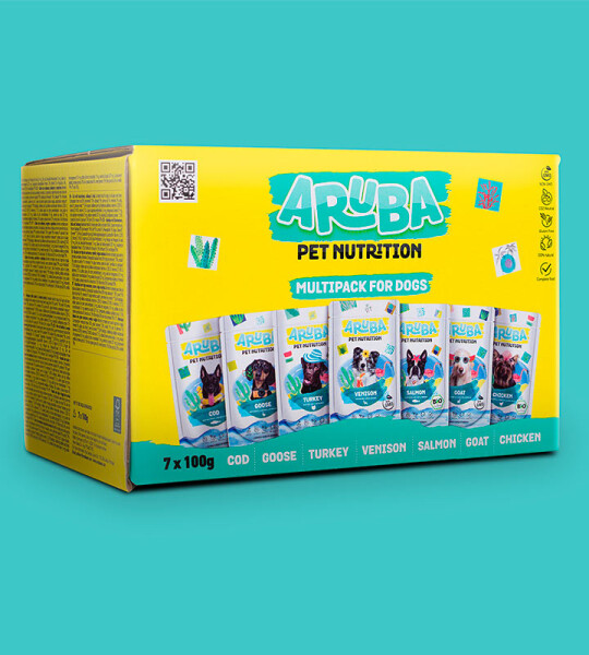 Aruba Bio Multipack Sobres Perro