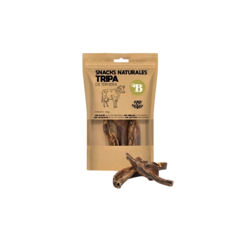 Bimordiscos Snack Natural Tripa de Ternera (100g)