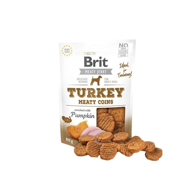 Brit Jerky Snack - Barrita de Proteína de Pavo