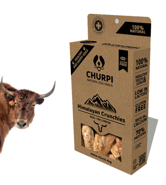 Churpi Crunchies Premios de Leche de Yak del Himalaya
