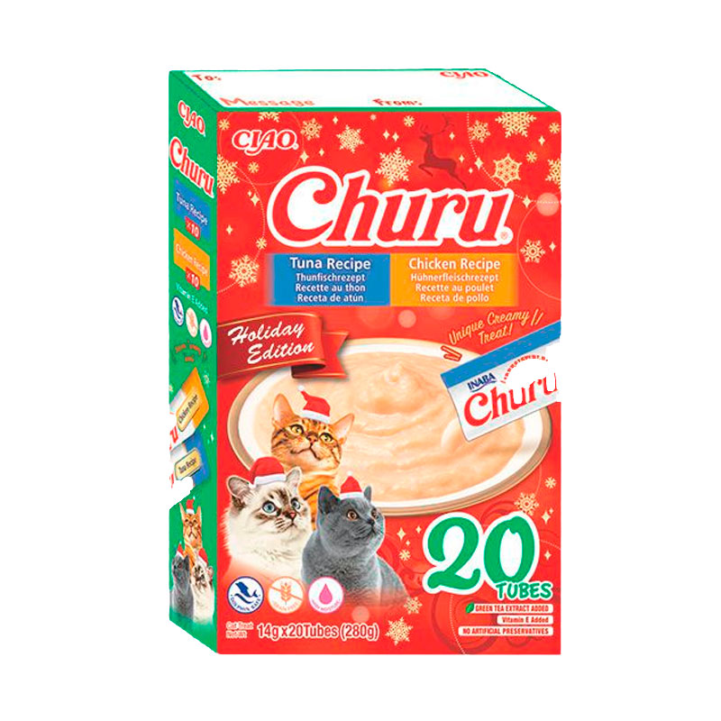 Churu Caja de Navidad Gatos