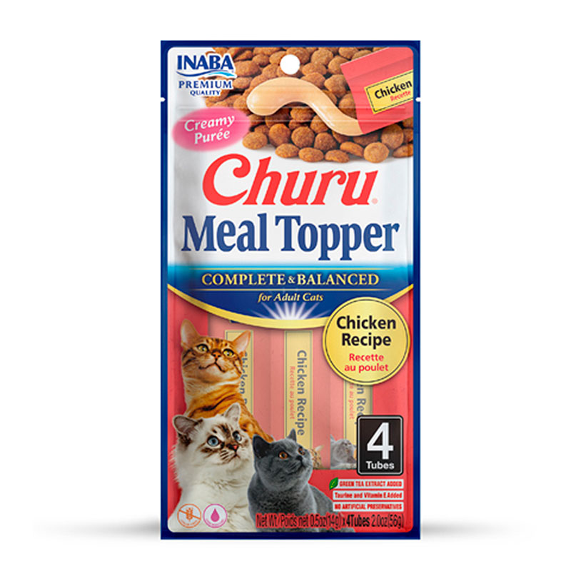 Churu Meal Topper Aderezo Receta de Pollo