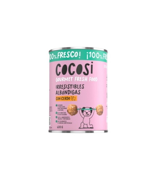 Cocosi Gourmet Fresh Food - Albóndigas en Salsa con Cerdo y Calabaza