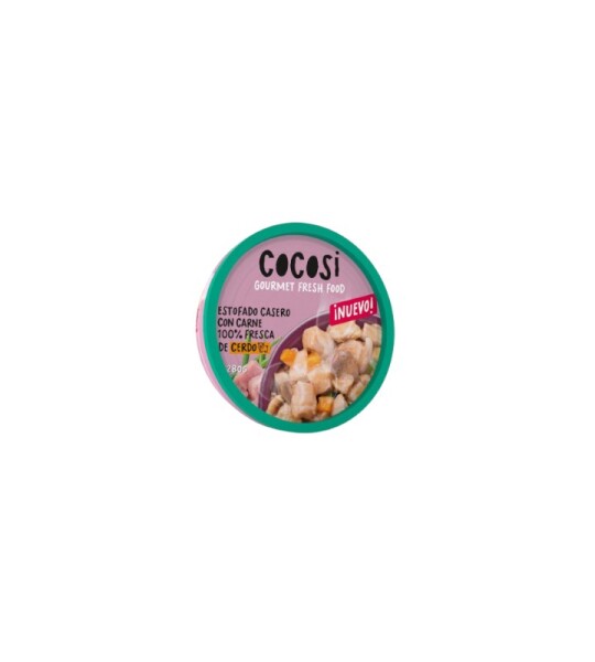 Cocosi Estofado Casero con Carne de Cerdo
