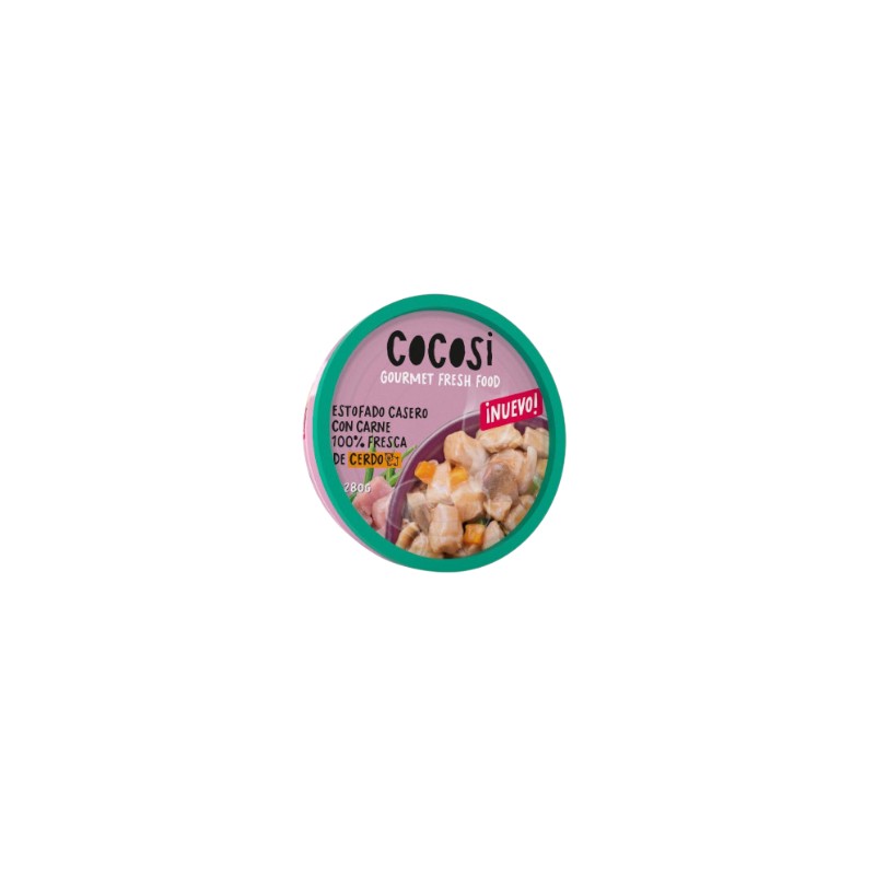Cocosi Estofado Casero con Carne de Cerdo