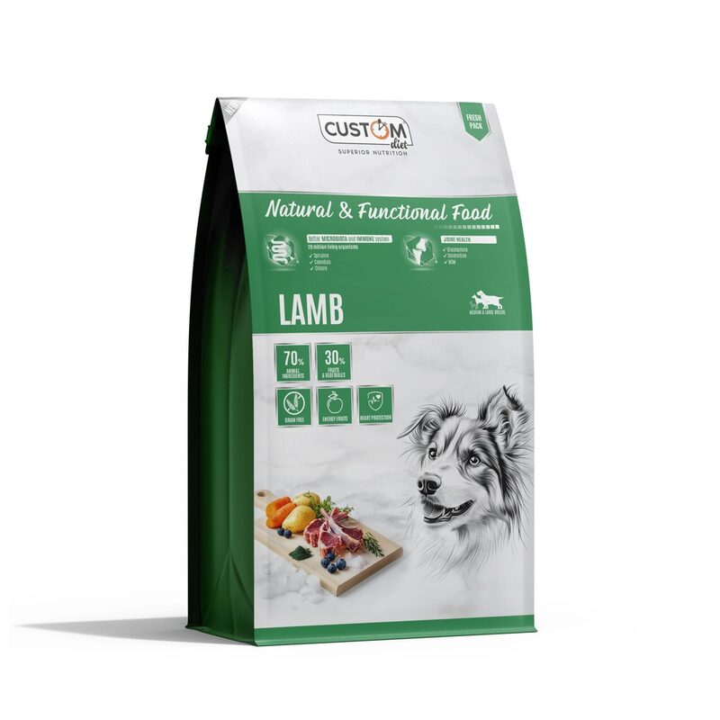 Custom Diet Cordero Sin cereales