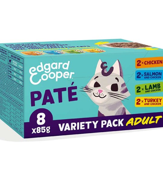 Edgard Cooper Multipack Paté Natural Gatos