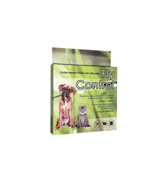 Fly Control Collar repelente natural con Citronela para perros y gatos