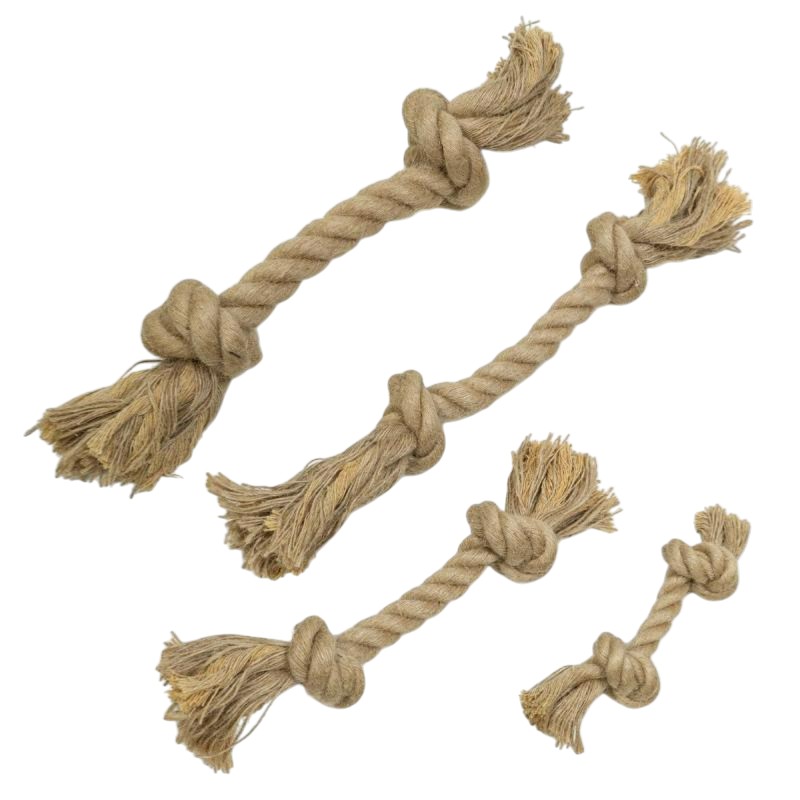 Hueso Cuerda de Yute Pull & Tug