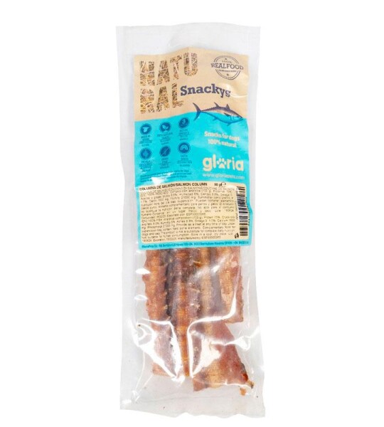 Gloria Snack Columna de Salmón  para Perros y Gatos 90g