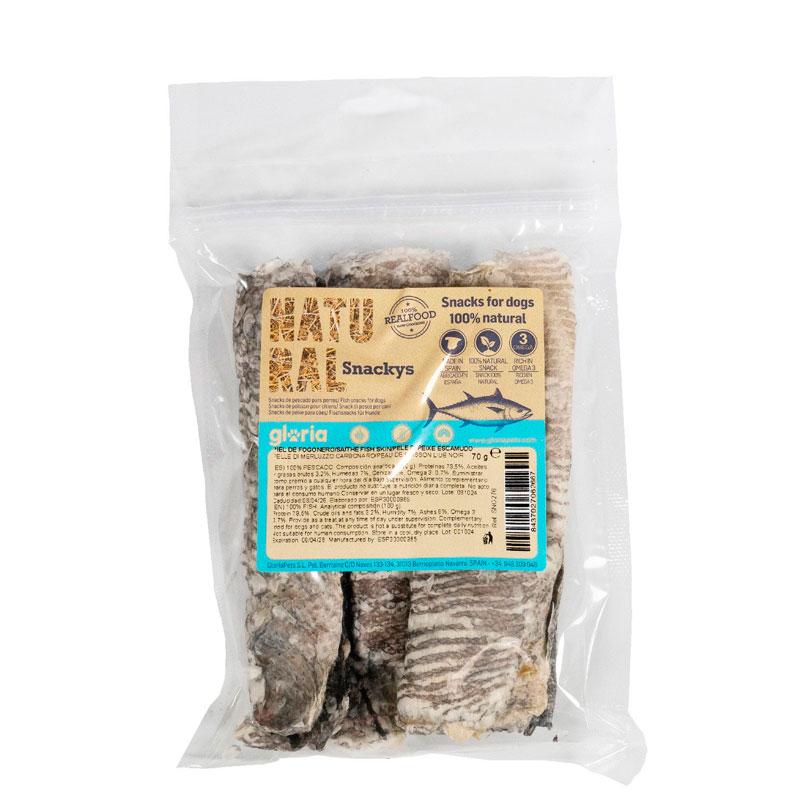Gloria Snack Piel De Fogonero Negro Para Perros y Gatos 70g
