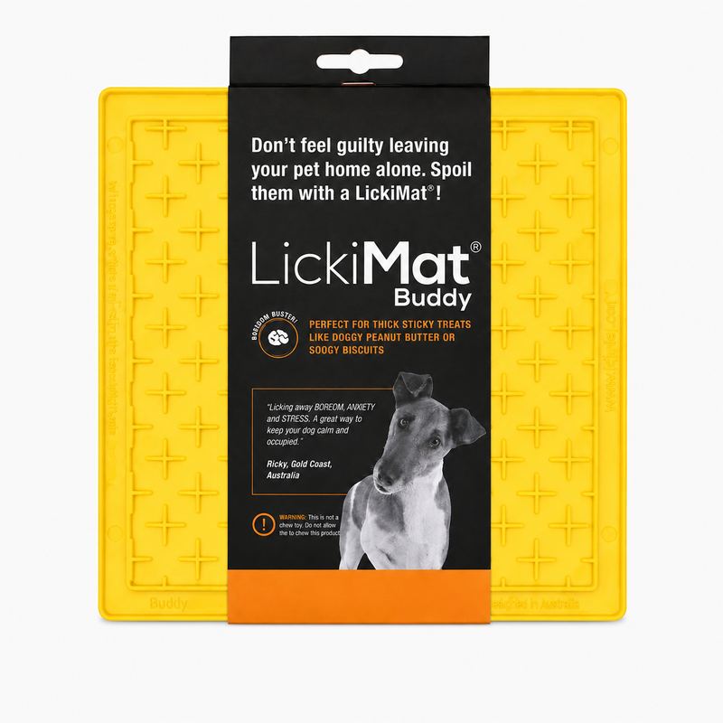 Alfombra Comedero LickiMat Classic Buddy (caucho natural)