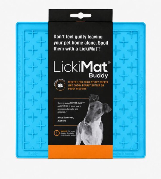 Alfombra Comedero LickiMat Classic Buddy (caucho natural)