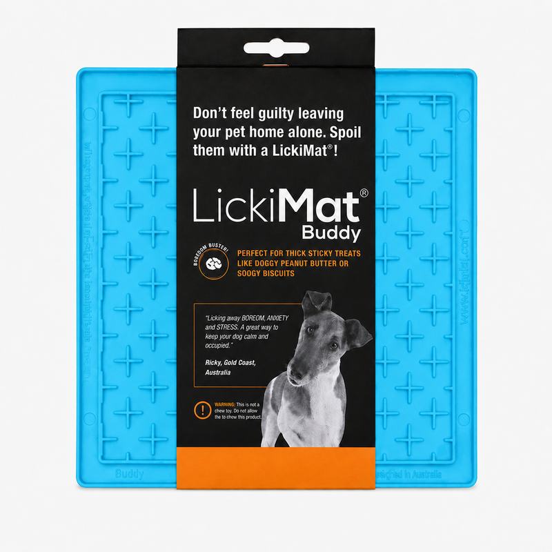 Alfombra Comedero LickiMat Classic Buddy (caucho natural)
