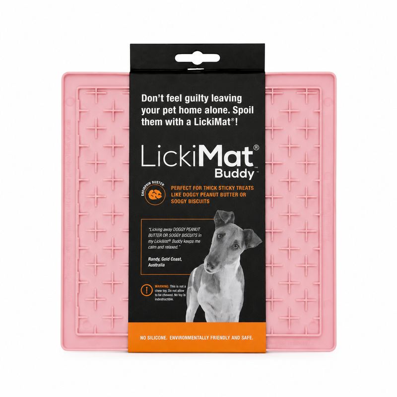 Alfombra Comedero LickiMat Classic Buddy (caucho natural)