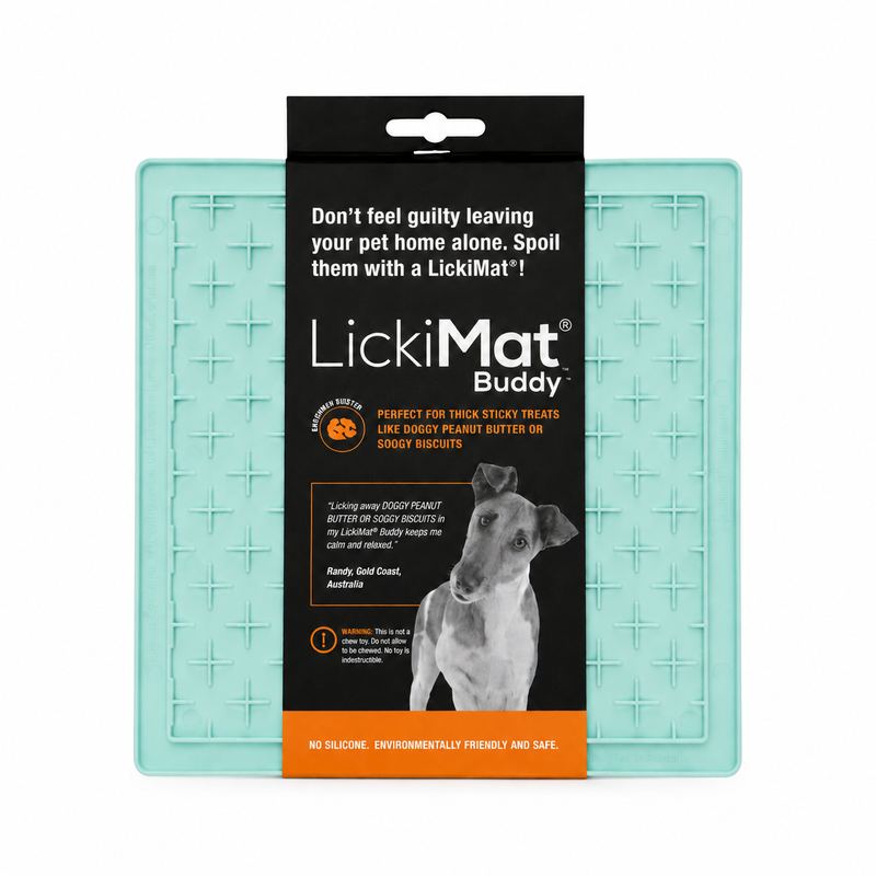 Alfombra Comedero LickiMat Classic Buddy (caucho natural)