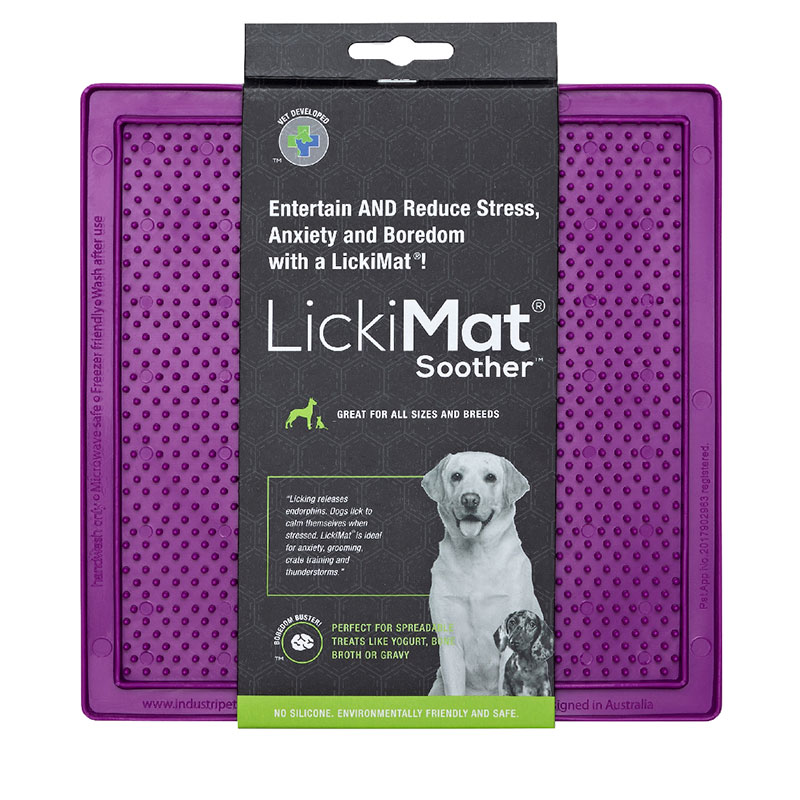 Alfombra Comedero LickiMat Classic Soother (caucho natural)