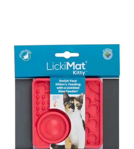 Alfombra Comedero LickiMat Kitty para Gatos