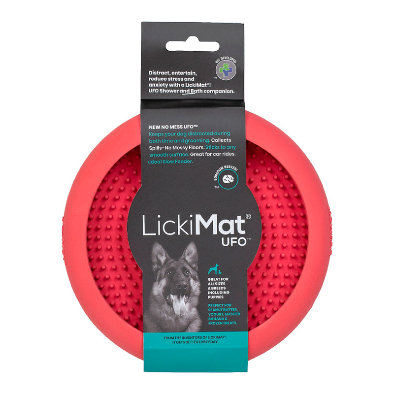 Comedero LickiMat Ufo (caucho natural)