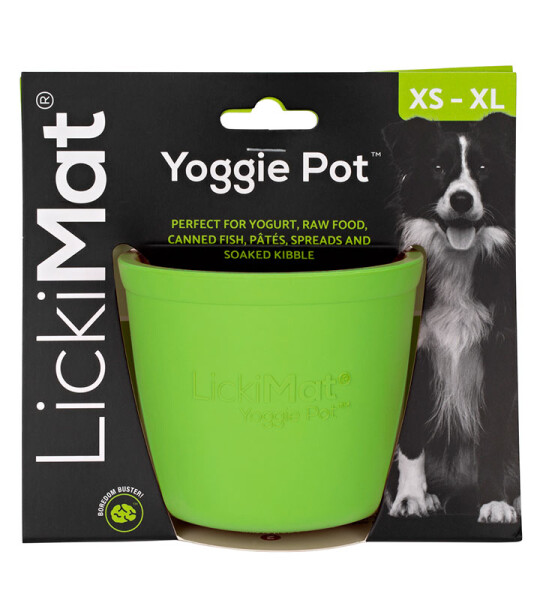 Comedero LickiMat Yoggie Pot (caucho natural)
