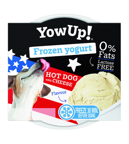 YowUp Yogur Helado Sabor Hot Dog