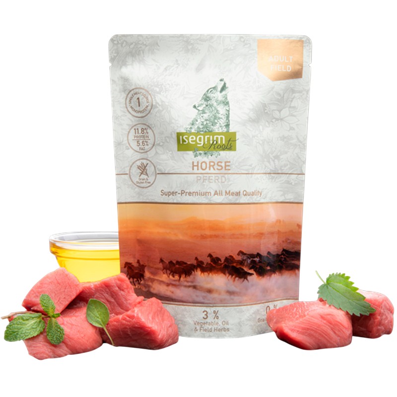 Isegrim Roots - Caballo con Verduras y Hierbas del Campo