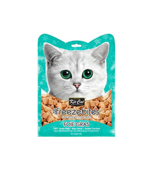 Kit Cat FreezeBites Hígado de Pato Snacks naturales para gatos