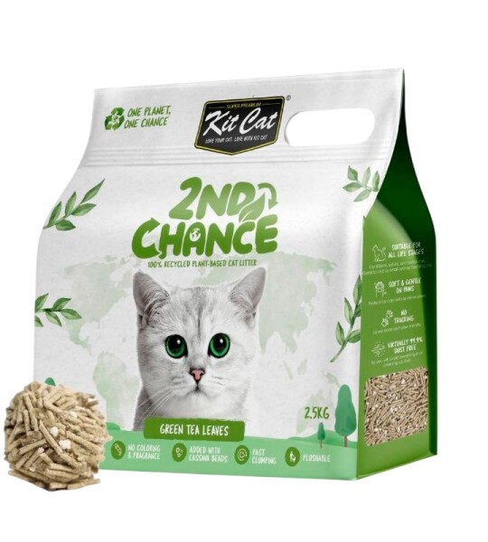 Kit Cat Arena Super Absorbente de Guisante Árbol de Té