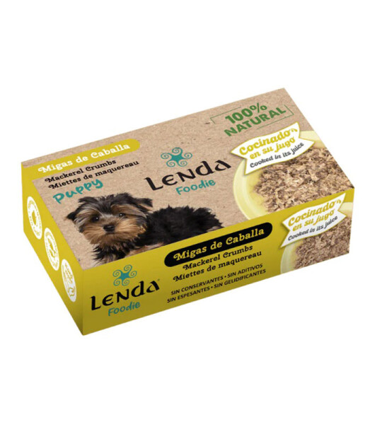 Lenda Foodie Migas de Caballa para cachorros 120 gr