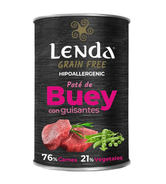Lenda Buey con Guisantes Sin Cereales 400g