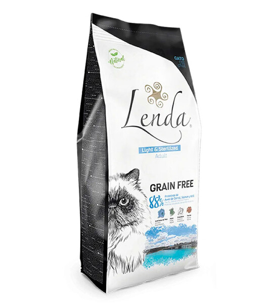 Lenda Adult Cat Light & Sterilized Grain Free