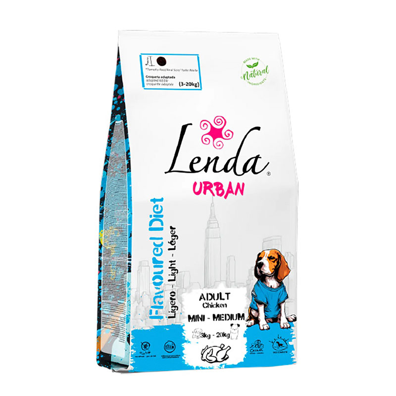 Lenda Urban Adulto Mini-Medium Light Flavoured Diet