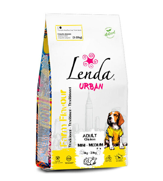 Lenda Urban Adulto Mini-Medium Pollo Farm Flavour