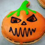 Galleta natural Halloween Calabaza