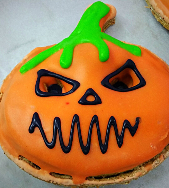 Galleta natural Halloween Calabaza