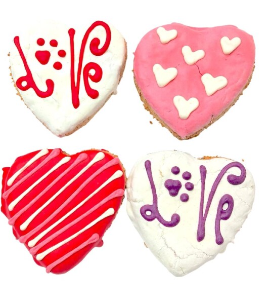 Galletas Oso y Corazon Grandes San Valentin Surtidas