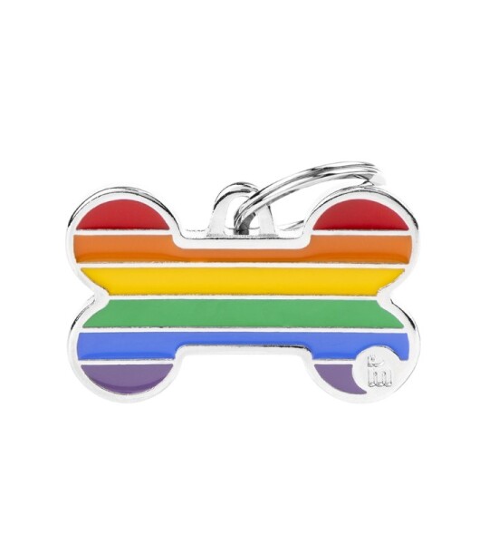 Placa Grabada Bandera Arcoiris