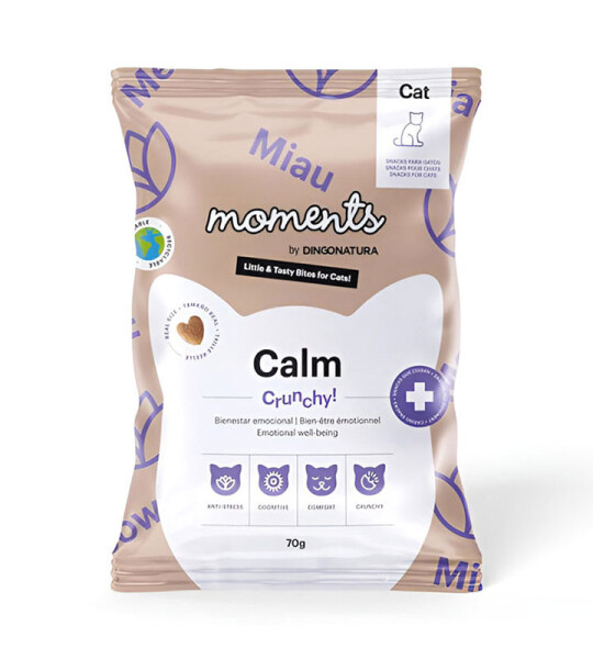 Moments Cat Calm Snack funcional para relajar