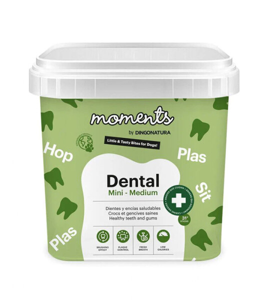 Moments Barritas Dentales Naturales Mini & Medium