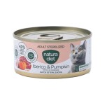Natura Diet Cat Paté Adult Sterilized Ibérico & Pumpkin 85 g