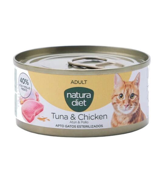 Natura Diet Cat Paté Adult Tuna & Chicken 85 g