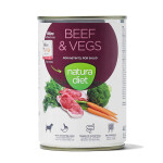 Natura Diet Beef & Vegs Alimento Húmedo Vacuno y Verduras 400 g