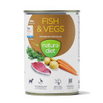 Natura Diet Fish & Vegs Alimento Húmedo Pescado y Verduras 400 g