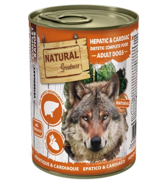 Natural Greatness Hepatic & Cardiac 400g Dieta Veterinaria