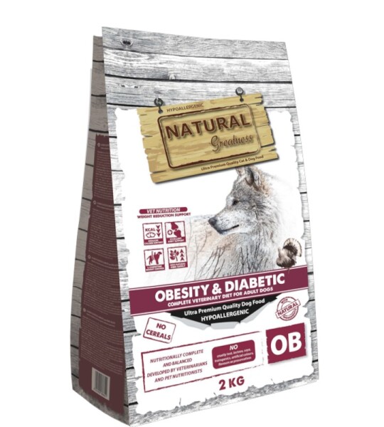 Natural Greatness Dieta Veterinaria Obesity & Diabetic Control