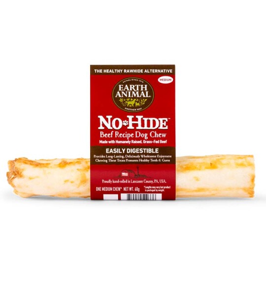 Earth Animal No Hide Rollo Masticable Ternera