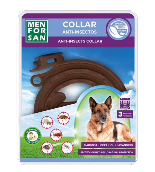 MFS Collar Repelente Natural Anti-Insectos para Perros